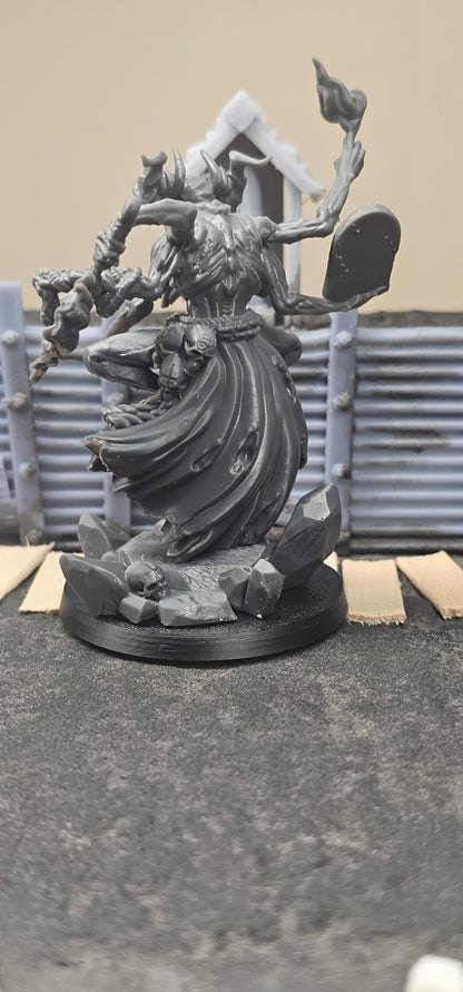 The Court - Priest of the Underworld - 3D printed Grimdark Miniature