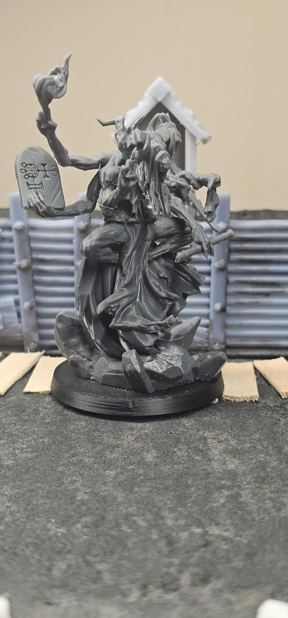 The Court - Priest of the Underworld - 3D printed Grimdark Miniature