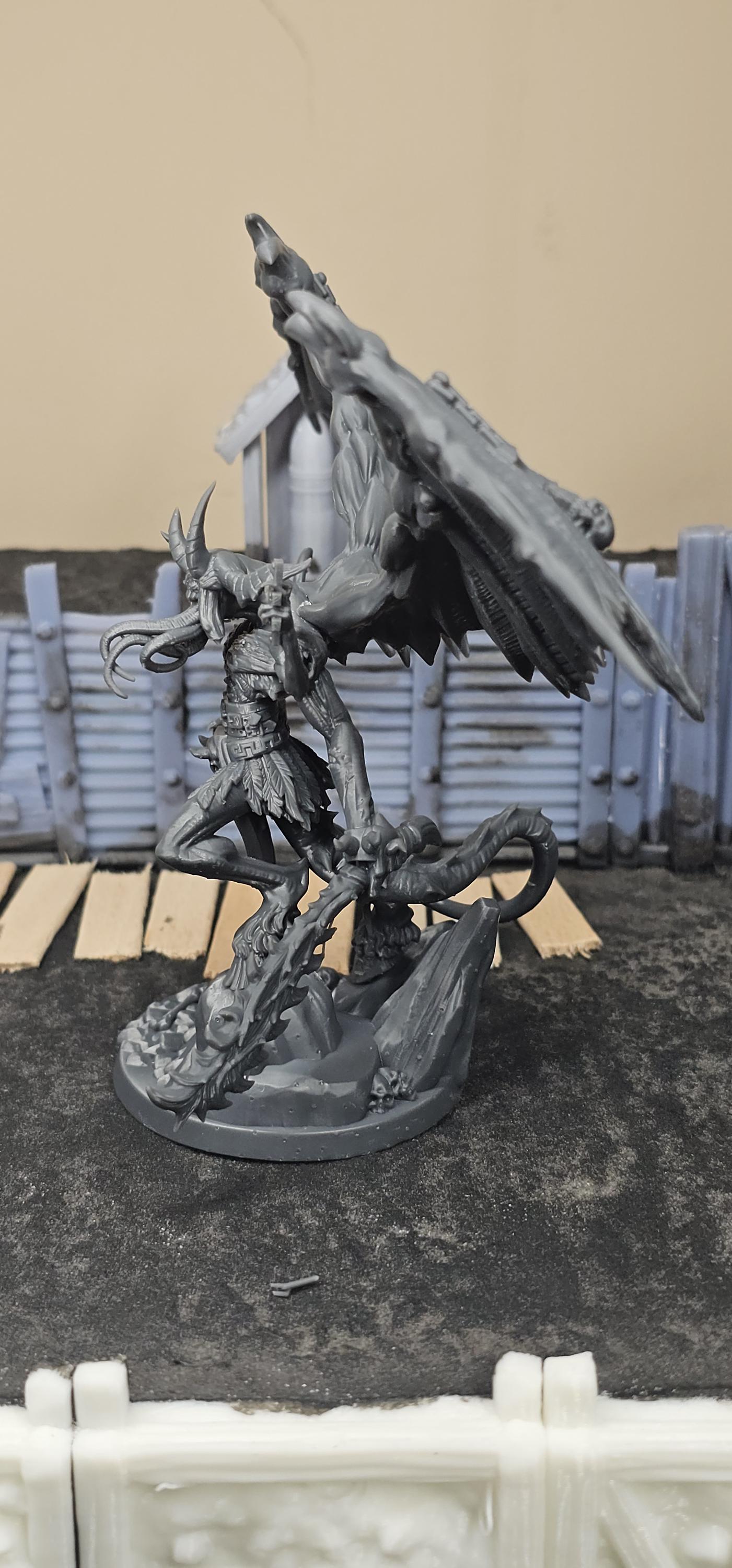 The Court - Terror from Hell - 3D printed miniature  - Wargaming - Trench Grimdark