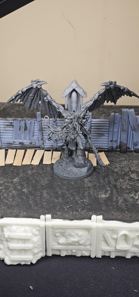 The Court - Terror from Hell - 3D printed miniature  - Wargaming - Trench Grimdark