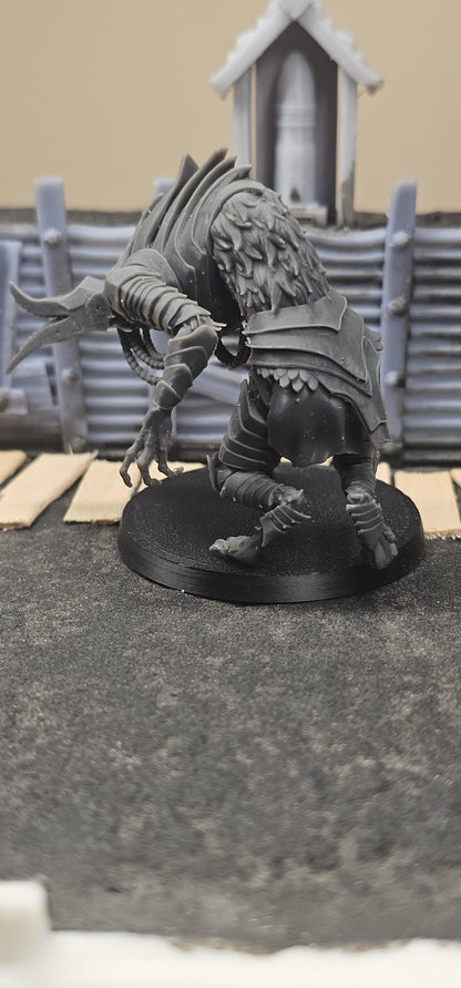 Hollowed legion - WarWolf - 3D printed miniature  - Wargaming - Trench Grimdark