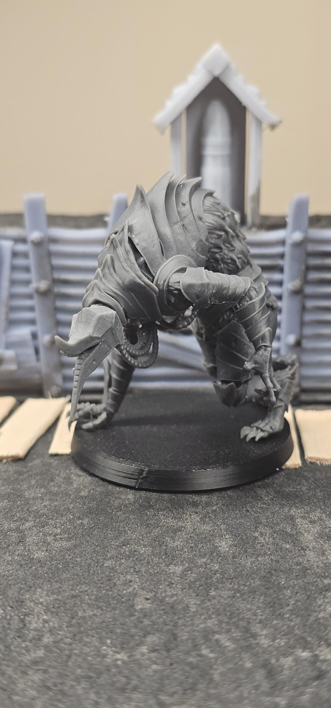 Hollowed legion - WarWolf - 3D printed miniature  - Wargaming - Trench Grimdark