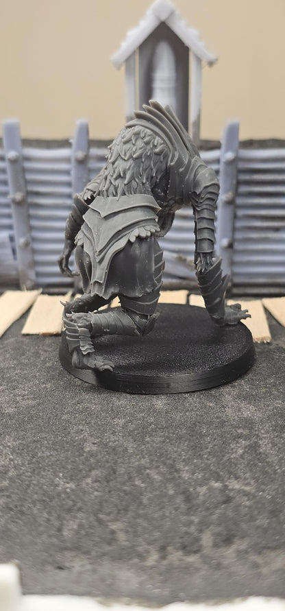 Hollowed legion - WarWolf - 3D printed miniature  - Wargaming - Trench Grimdark