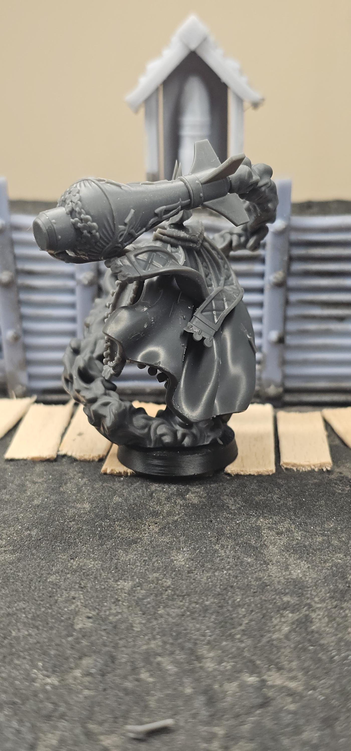 Witch of Greed - 3D printed miniature  - Wargaming - Trench Grimdark