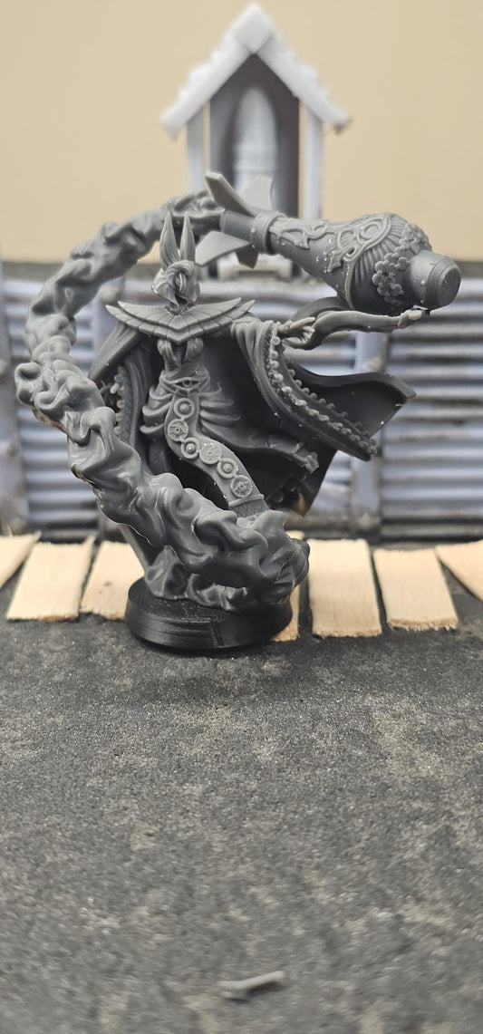 Witch of Greed by Funduk25/Dimomondels - 3D printed miniature Grimdark Miniature