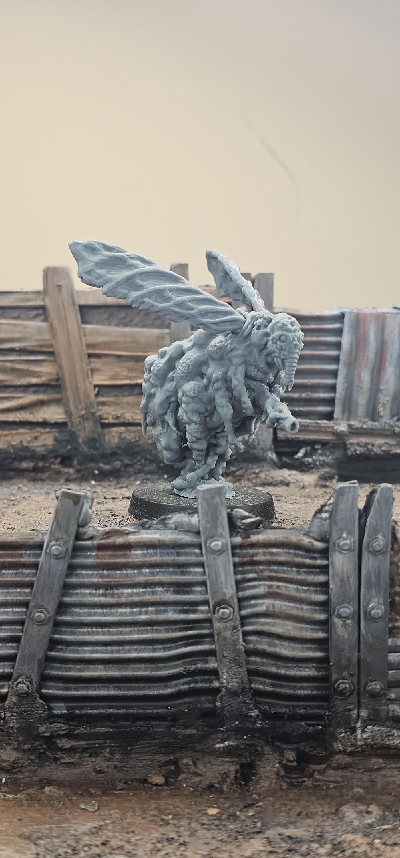 Grail Belzebub - 3D printed miniature  - Wargaming - Trench Grimdark