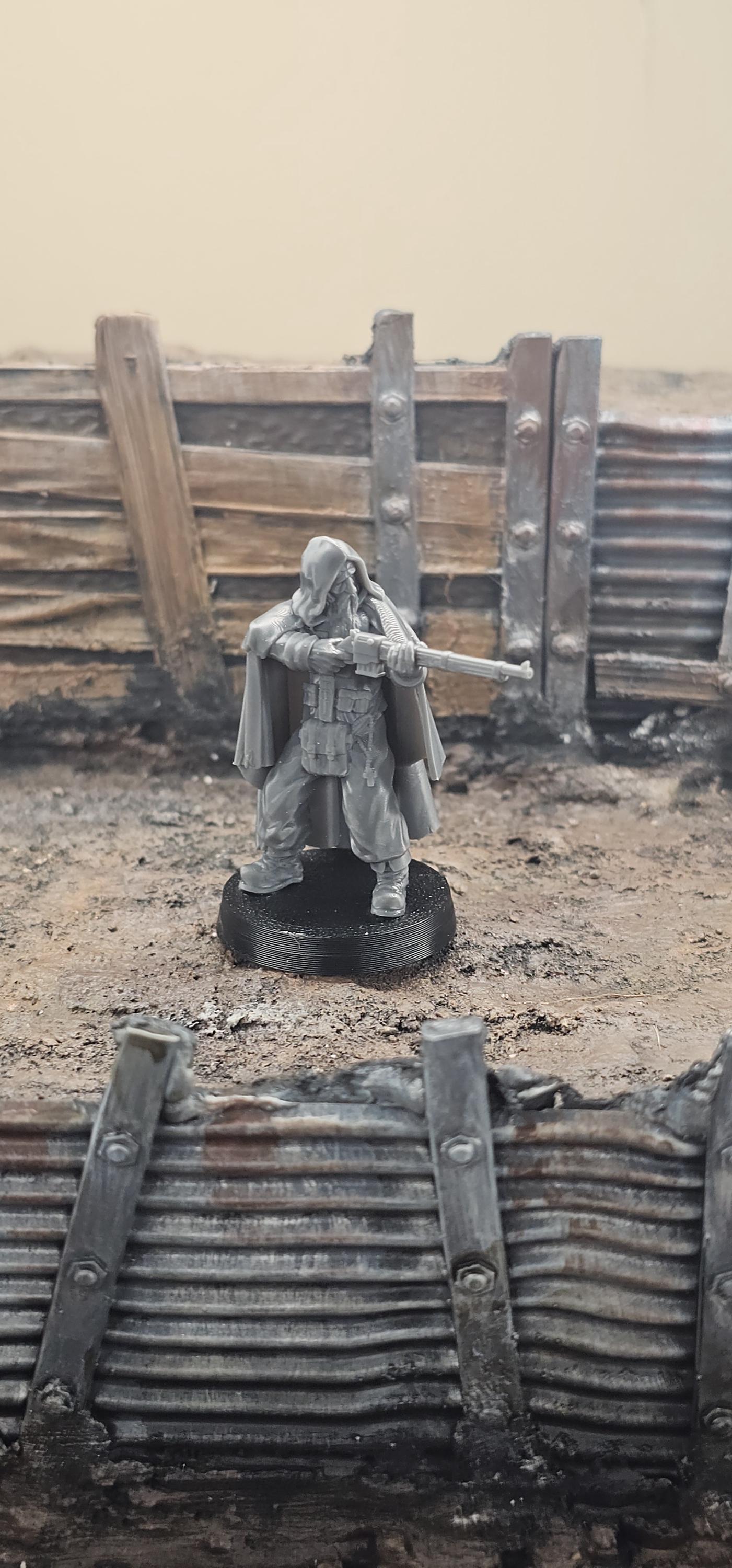 New Antioch Priest - 3D printed Grimdark Miniature