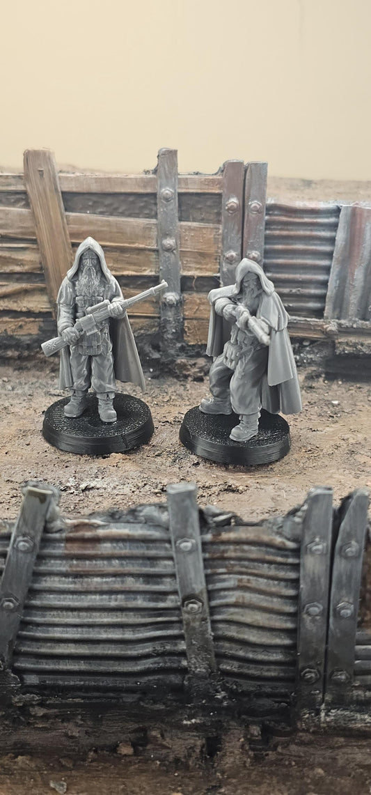 Antioch Priest - 3D printed miniature  - Wargaming - Trench Grimdark
