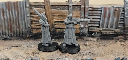 Voroshilov Brothers, the Sniper Twins - 3D printed miniature  - Wargaming - Trench Grimdark