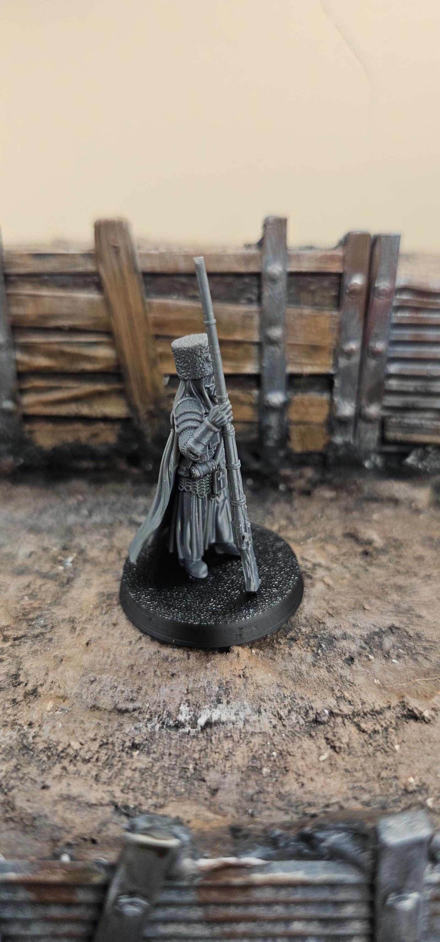 Punt Castitor - 3D printed miniature  - Wargaming - Trench Grimdark