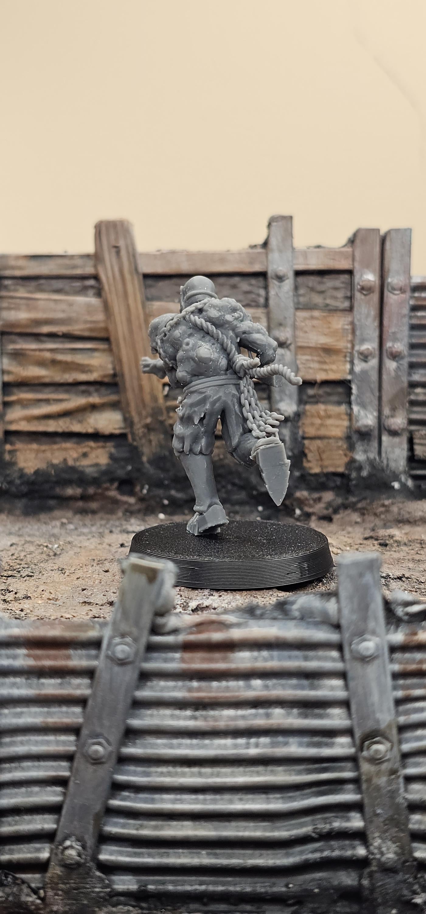 Corpse ranged Guard - 3D printed Grimdark Miniature