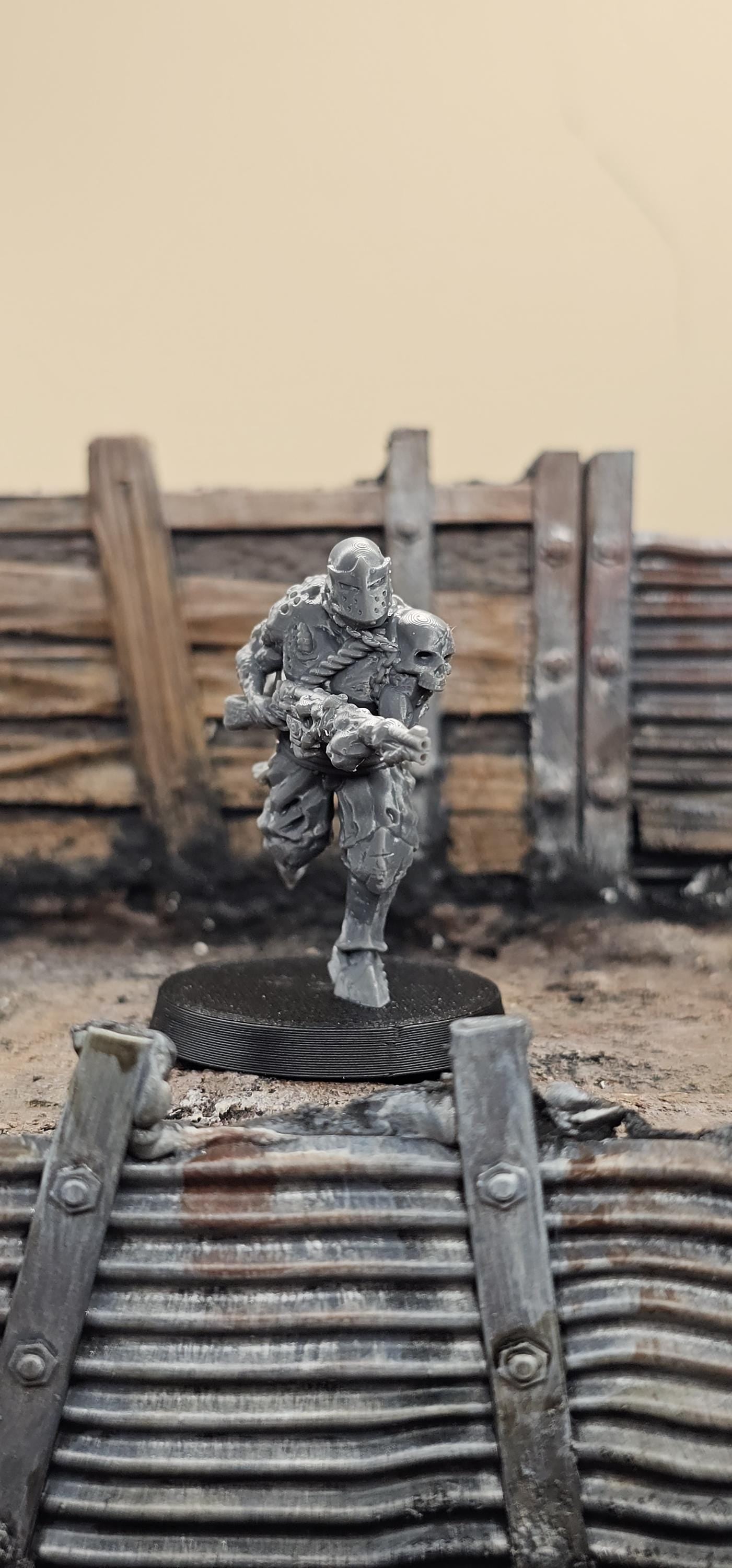 Corpse ranged Guard - 3D printed Grimdark Miniature