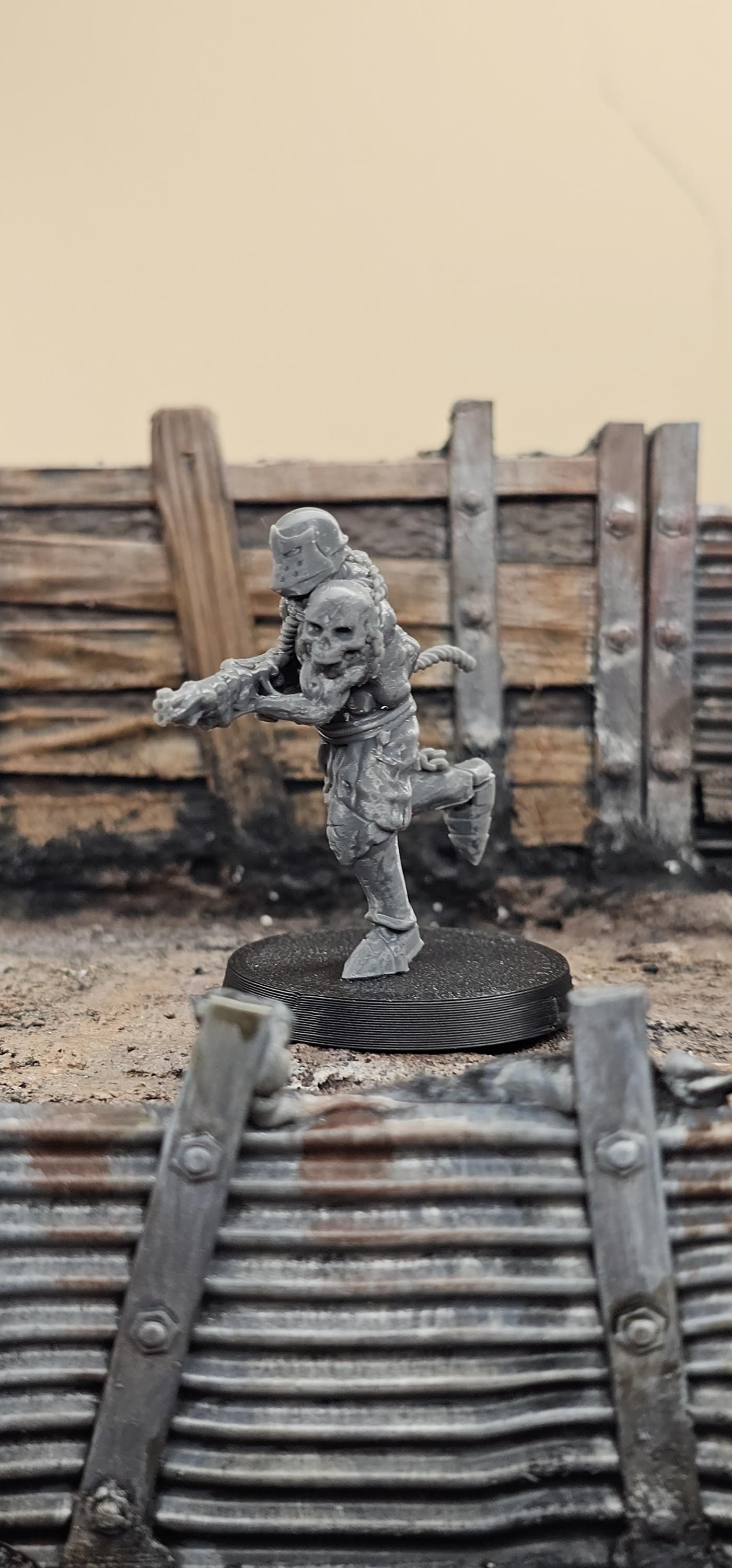 Corpse ranged Guard - 3D printed Grimdark Miniature
