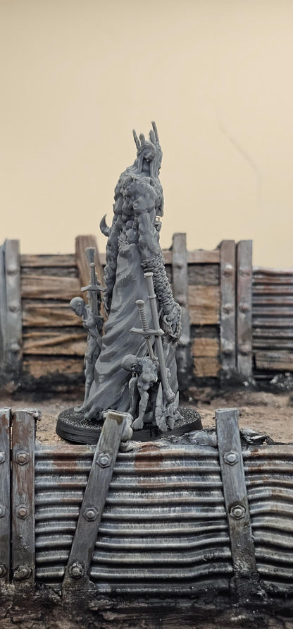 Grail - Tumour Lord - 3D printed miniature  - Wargaming - Trench Grimdark