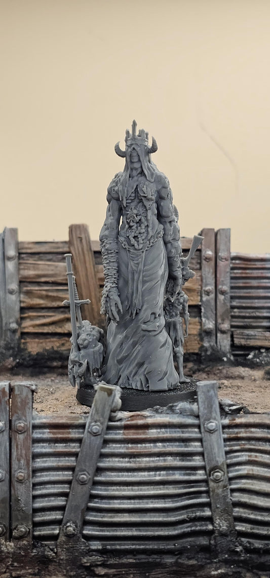 Grail - Tumour Lord - 3D printed miniature  - Wargaming - Trench Grimdark
