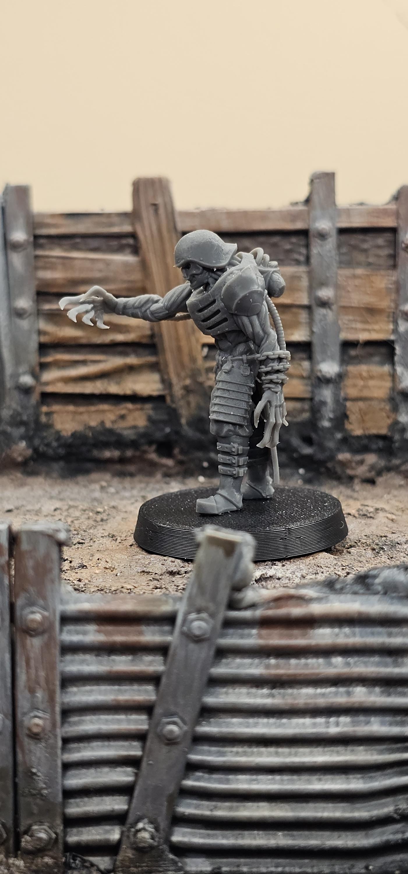 Heretic Commando - 3D printed miniature  - Wargaming - Trench Grimdark