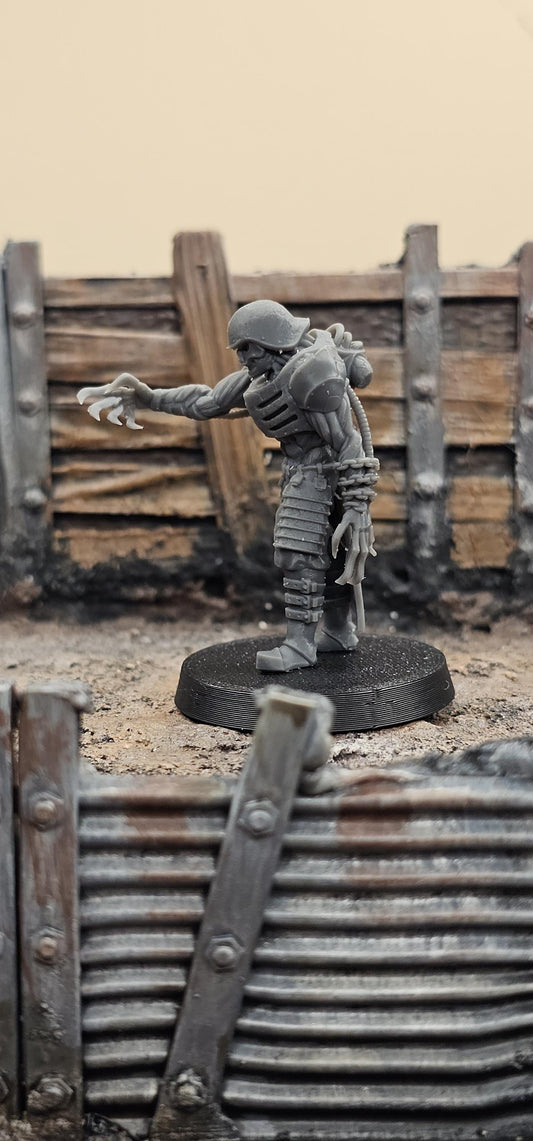 Heretic Commando - 3D printed miniature  - Wargaming - Trench Grimdark