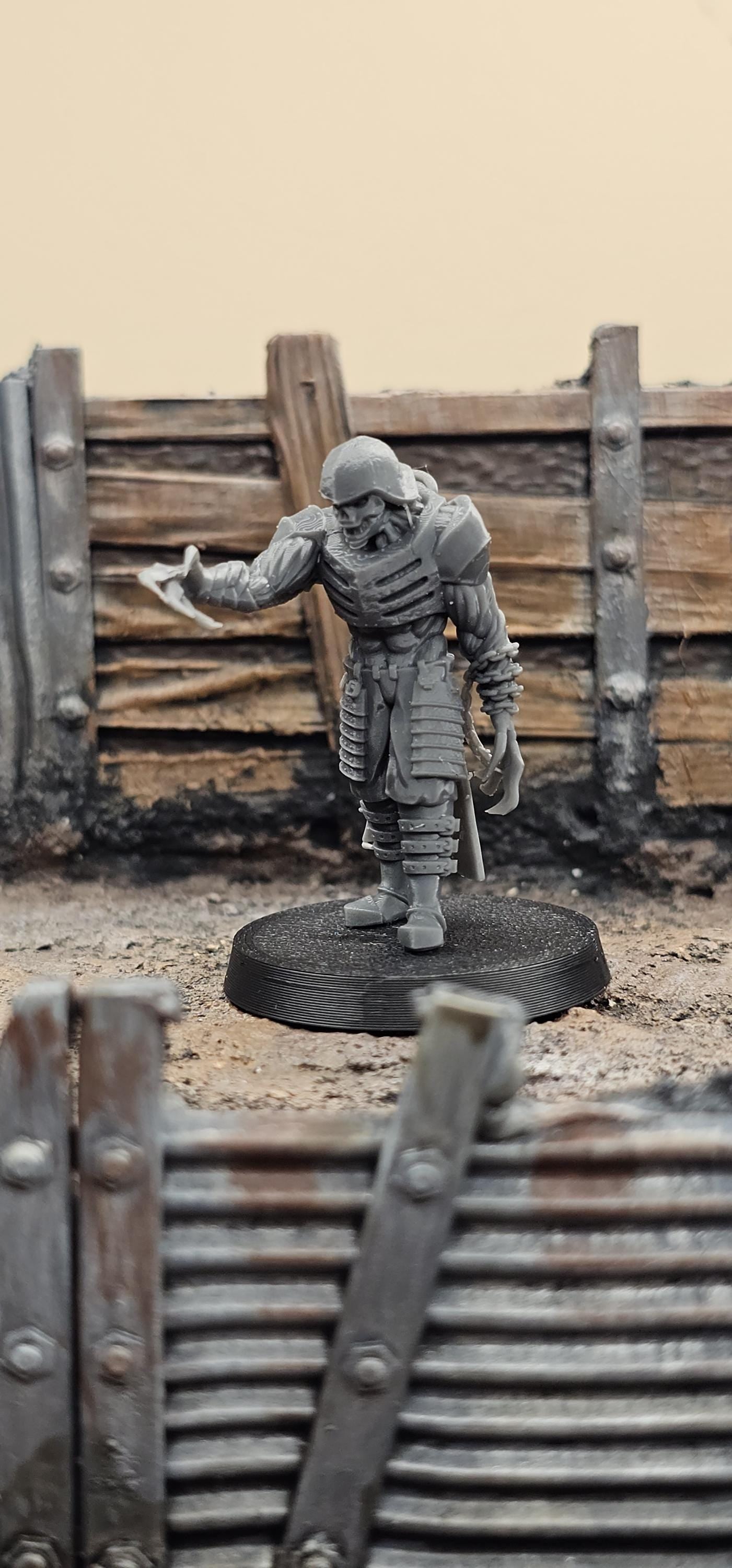 Heretic Commando - 3D printed miniature  - Wargaming - Trench Grimdark