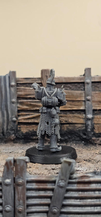Heretics Anointed Knight Granade Launcher - 3D printed Grimdark Miniature