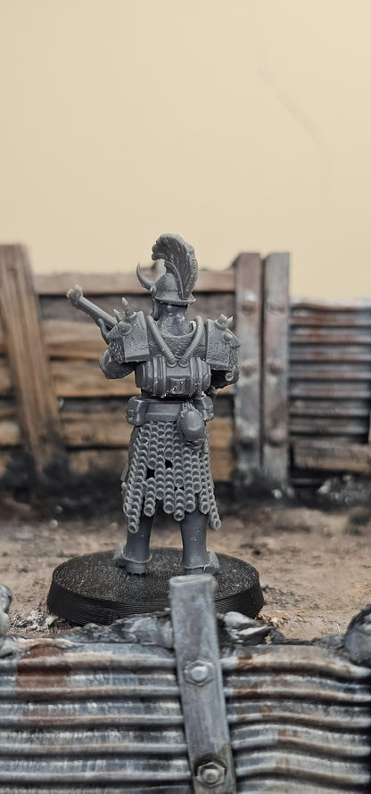Heretics Anointed Knight Smg - 3D printed Grimdark Miniature