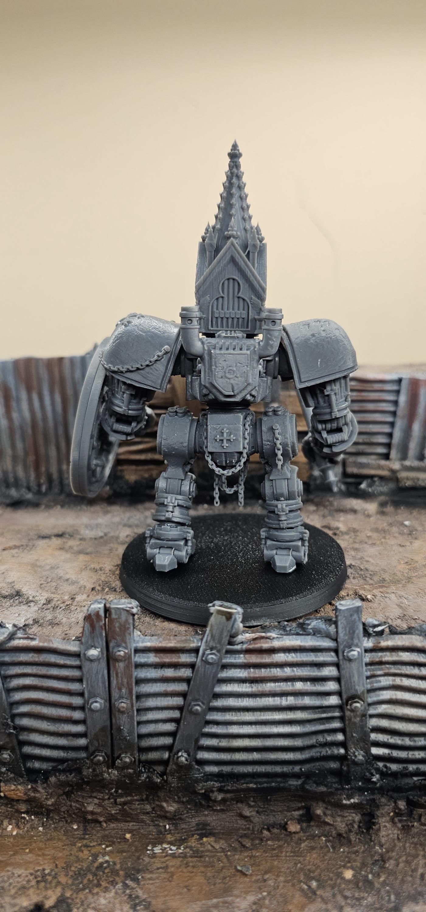 Pilgrims Organ Shrine - 3D printed miniature  - Wargaming - Trench Grimdark