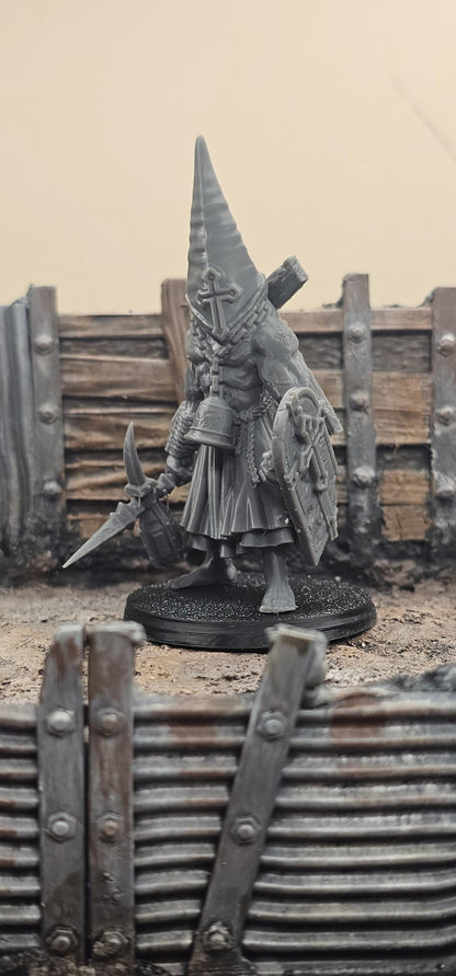 Pilgrim Executioner - 3D printed miniature  - Wargaming - Trench Grimdark