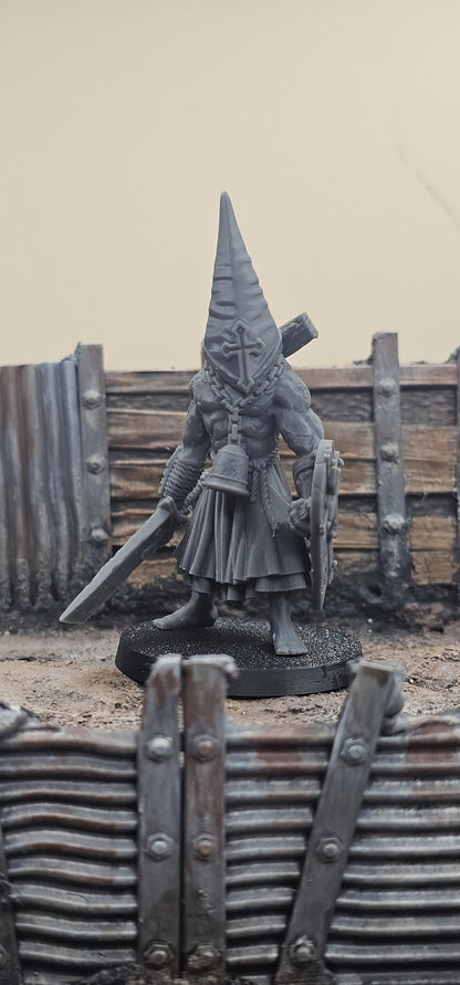 Pilgrim Executioner - 3D printed miniature  - Wargaming - Trench Grimdark