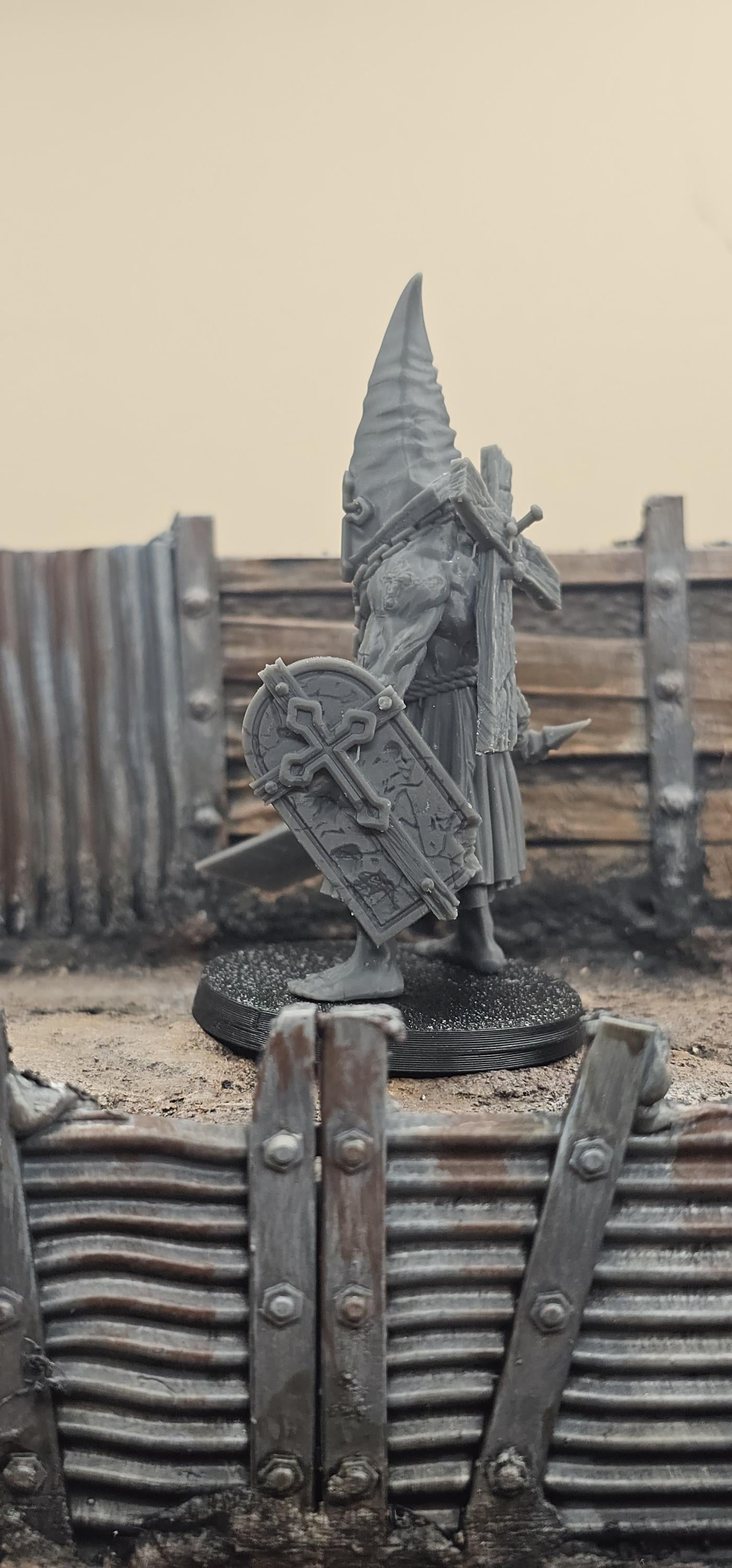 Pilgrim Executioner - 3D printed miniature  - Wargaming - Trench Grimdark