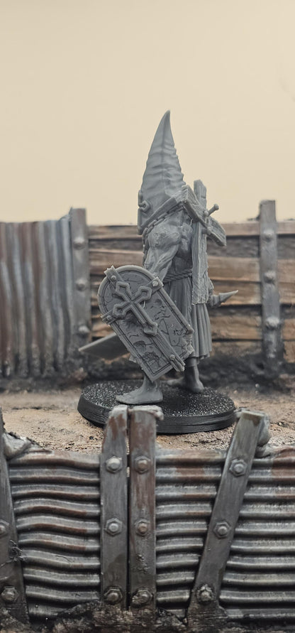 Pilgrim Executioner - 3D printed miniature  - Wargaming - Trench Grimdark