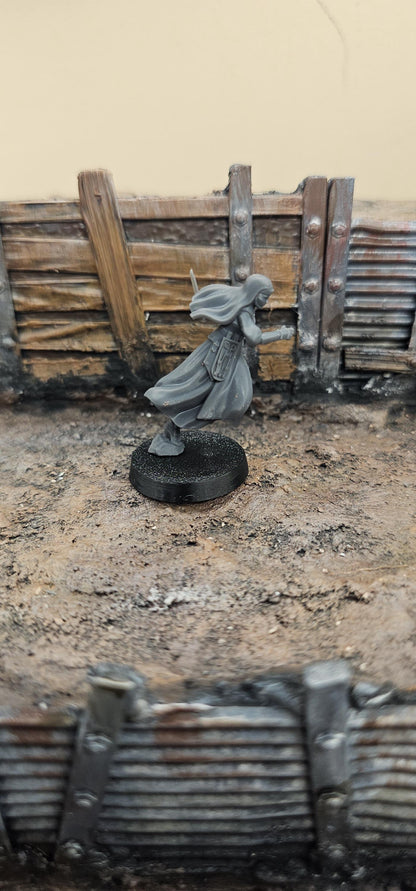 Trench Medic - 3D printed Grimdark Miniature