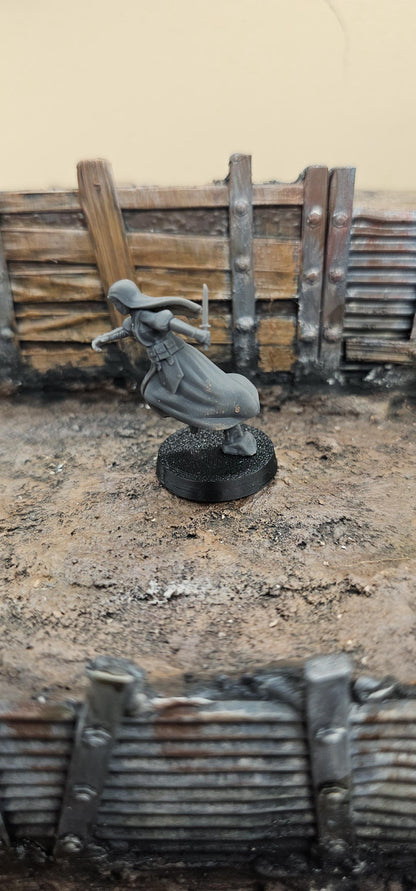 Trench Medic - 3D printed Grimdark Miniature