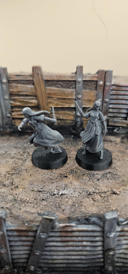 Trench Medic - 3D printed miniature  - Wargaming - Trench Grimdark
