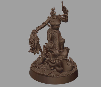 Ghosts of the Past Sins Warband - 3D printed Grimdark Miniature