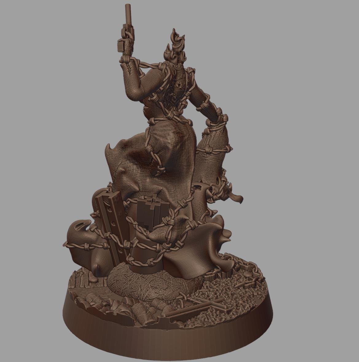 Ghosts of the Past Sins Warband - 3D printed Grimdark Miniature