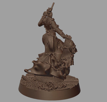 Ghosts of the Past Sins Warband - 3D printed Grimdark Miniature