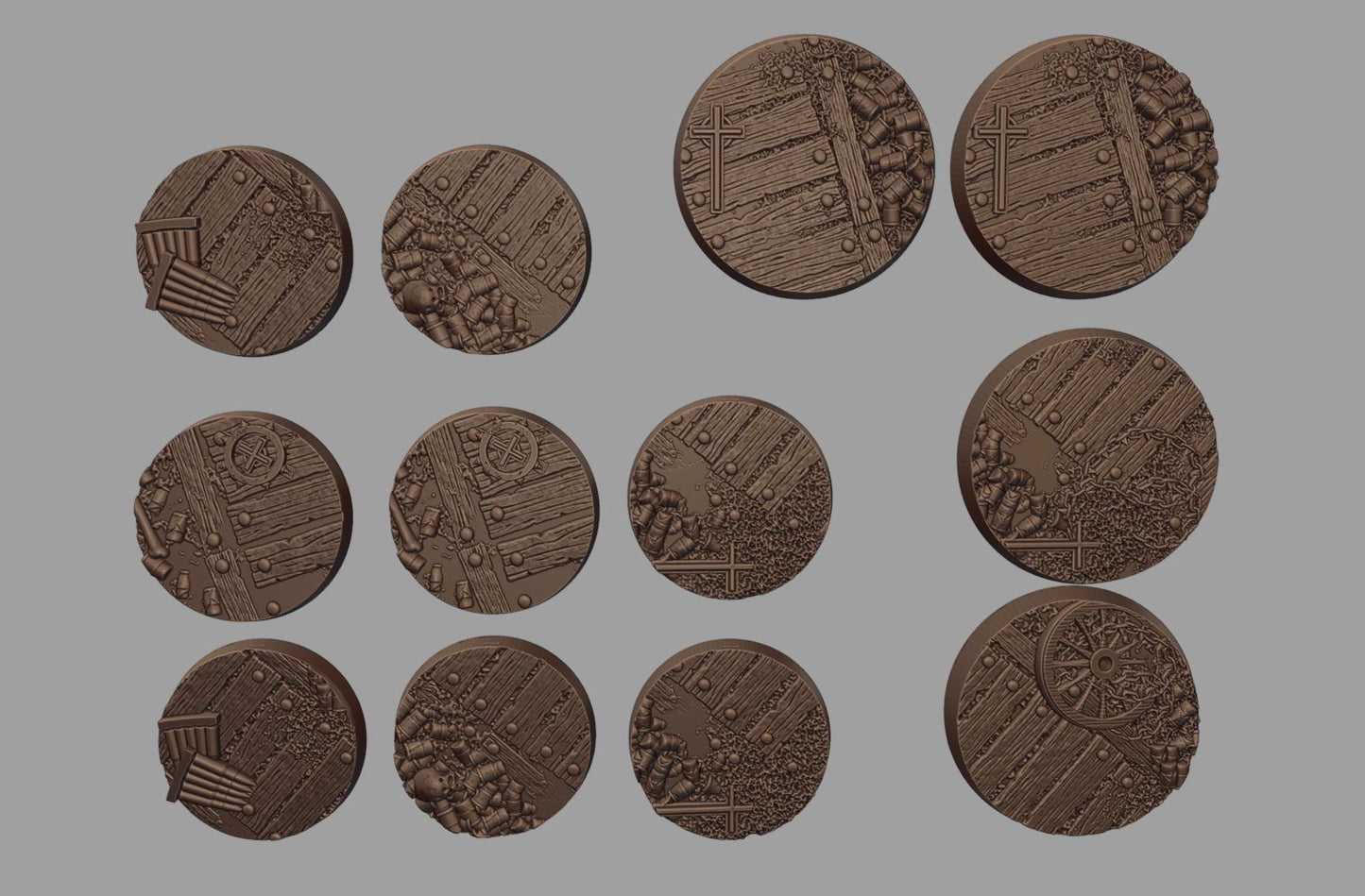 Ghosts of the Past Sins Warband - 3D printed Grimdark Miniature