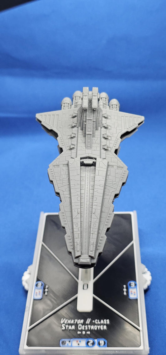 Star Wars Armada Republic Venator Star Destroyer – Length:165mm High-Detail 3D Printed Model