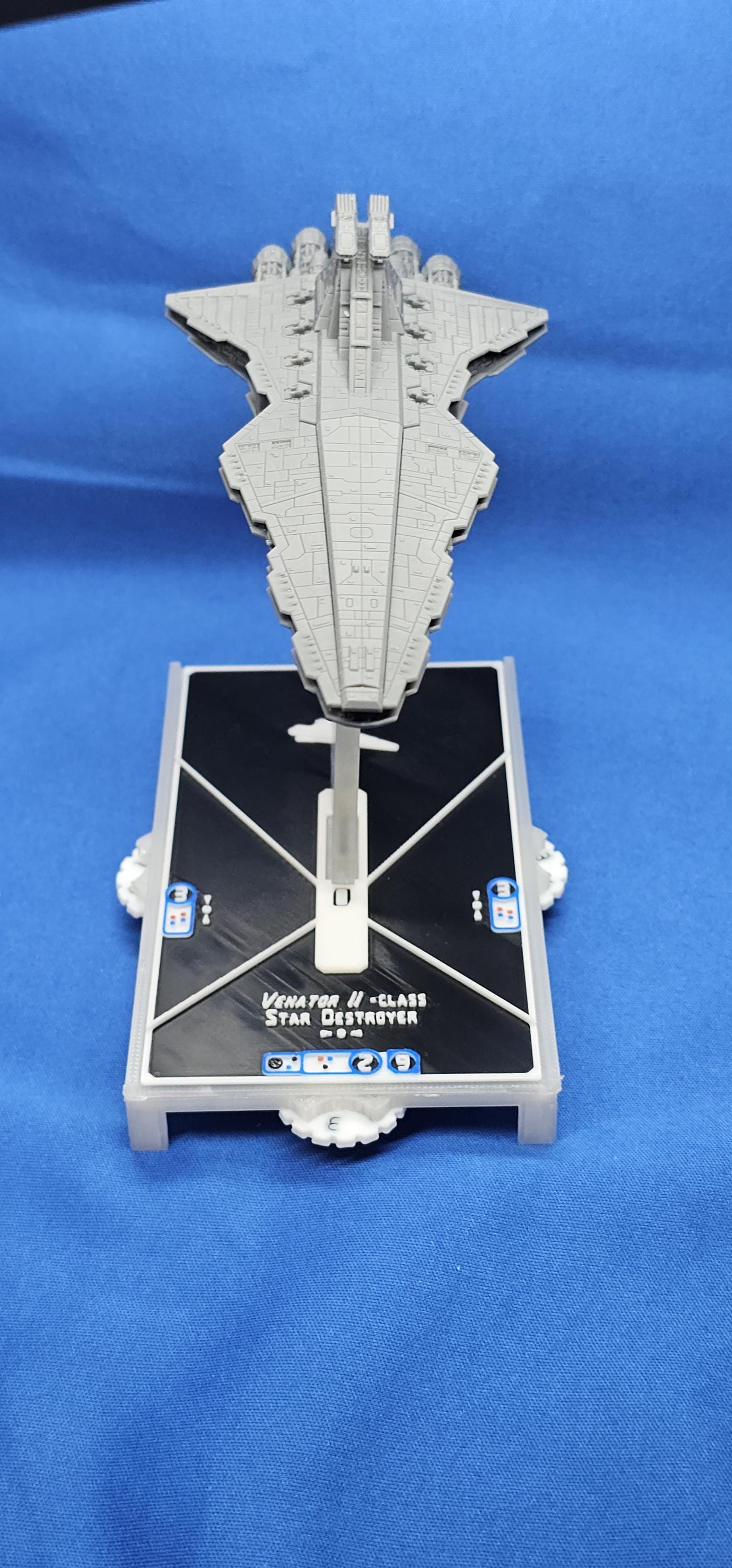 Star Wars Armada Republic Venator Star Destroyer – Length:165mm High-Detail 3D Printed Model