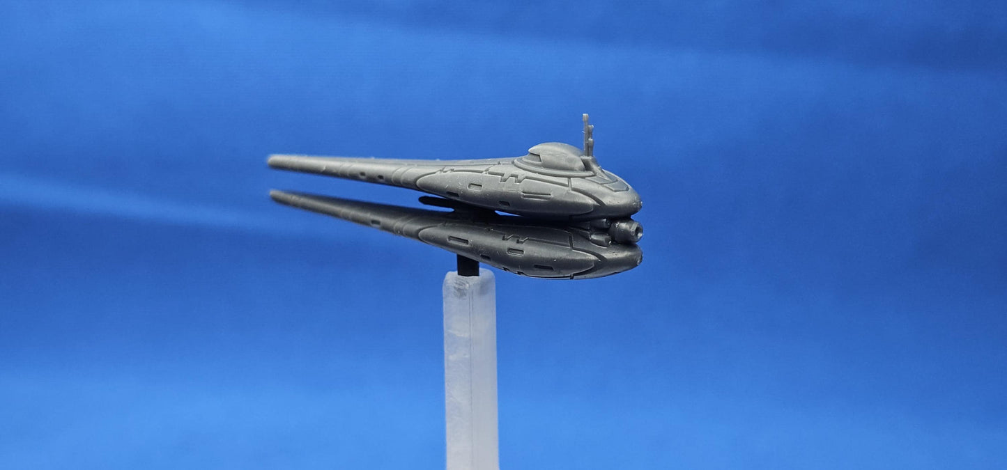Star Wars Armada CIS Genosian Huppla ship - Length: 51mm