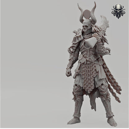 Ringed City Hell Knights - 3D printed Grimdark Miniature