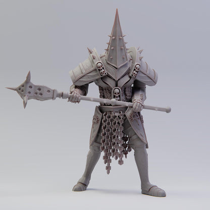 Knights of Ebon Cathedral - 3D printed miniature  - Wargaming - Trench Grimdark