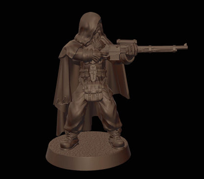 Trenchers - 3D Printed Miniature - Grimdark - Wargaming