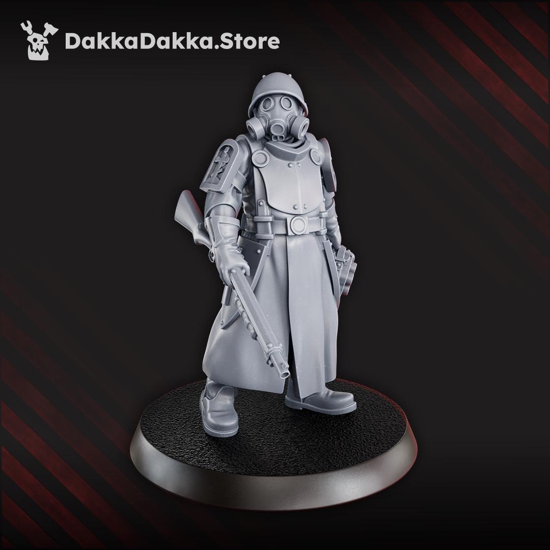 Engineers Steel Union - 3D printed Grimdark Miniature