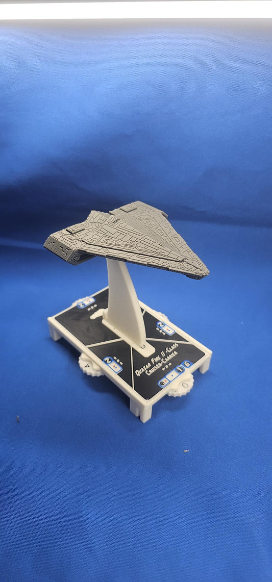 Star Wars Armada Imperial Quasar Fire – Length:91mm High-Detail 3D Printed Model