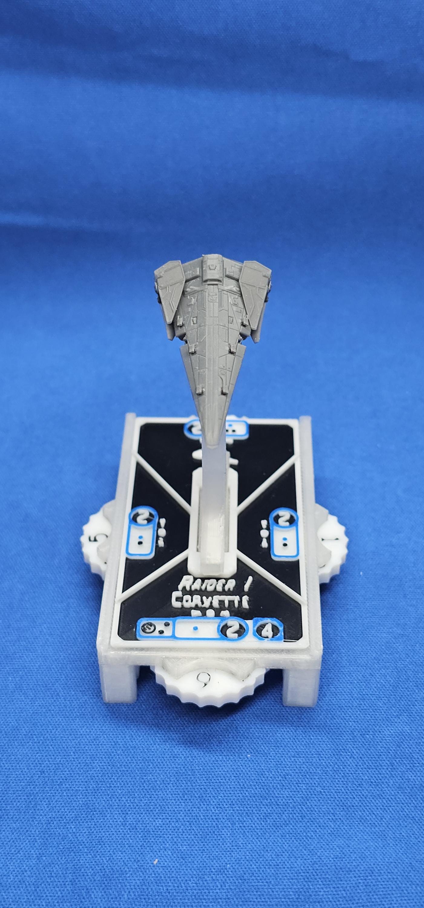 Star Wars Armada Imperial Raider Corvette – Length:61mm High-Detail 3D Printed Model