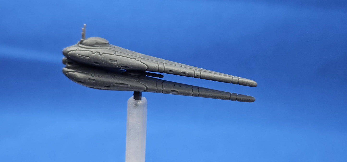 Star Wars Armada CIS Genosian Huppla ship - Length: 51mm