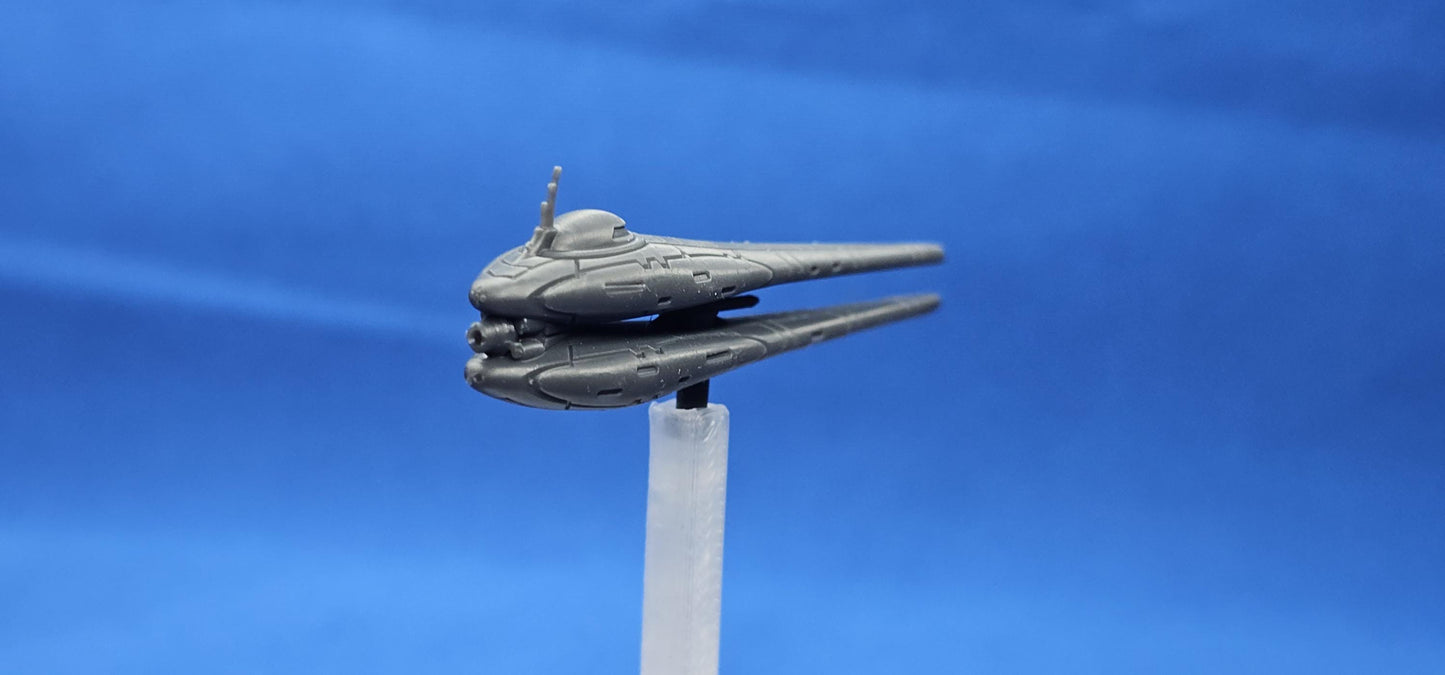 Star Wars Armada CIS Genosian Huppla ship - Length: 51mm