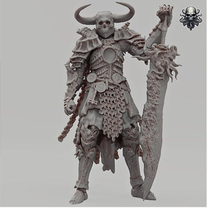 Ringed City Hell Knights - 3D printed Grimdark Miniature