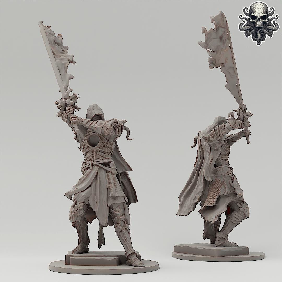 Knights of the Realms - 3D printed miniature  - Wargaming - Trench Grimdark