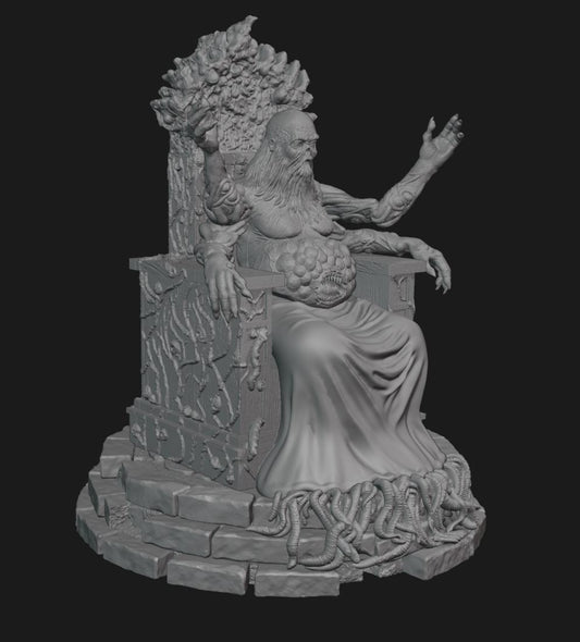 The Worm Host - 3D printed miniature  - Wargaming - Trench Grimdark